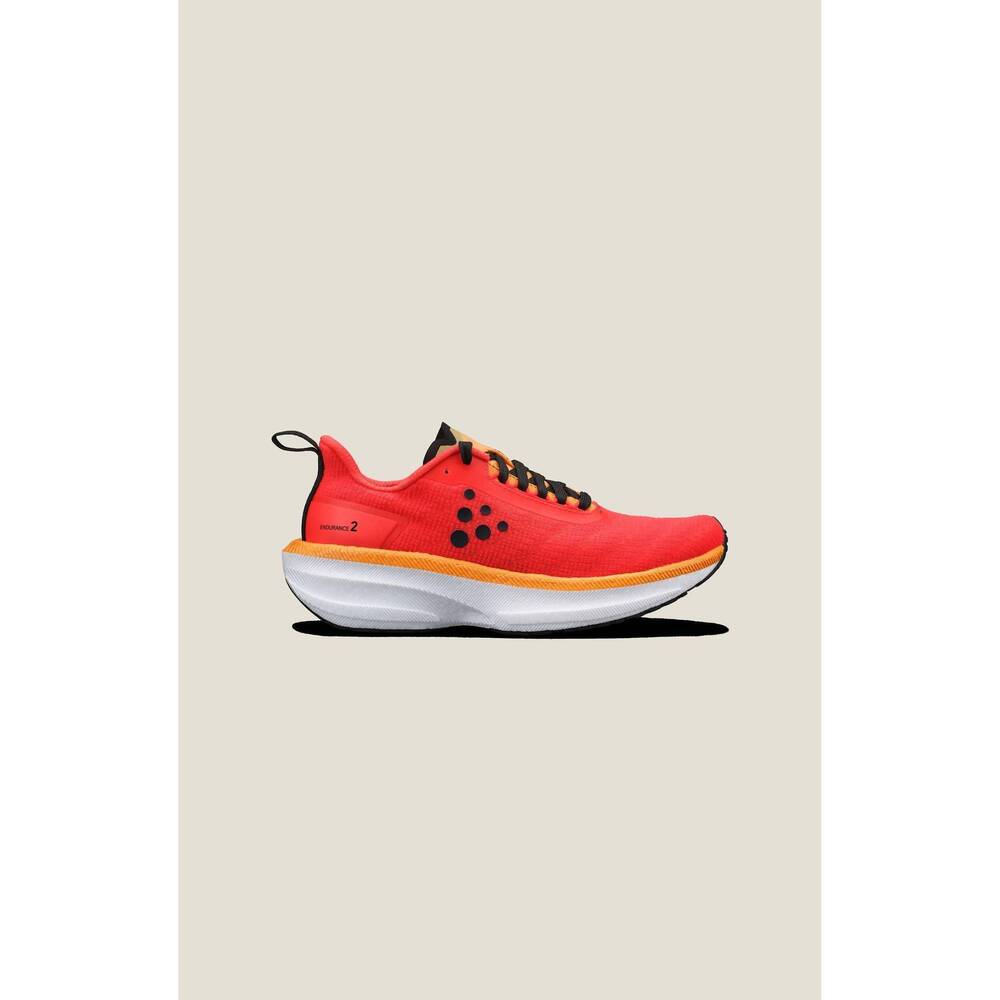 NEW CRAFT women's endurance 2 shoes in inferno/sour